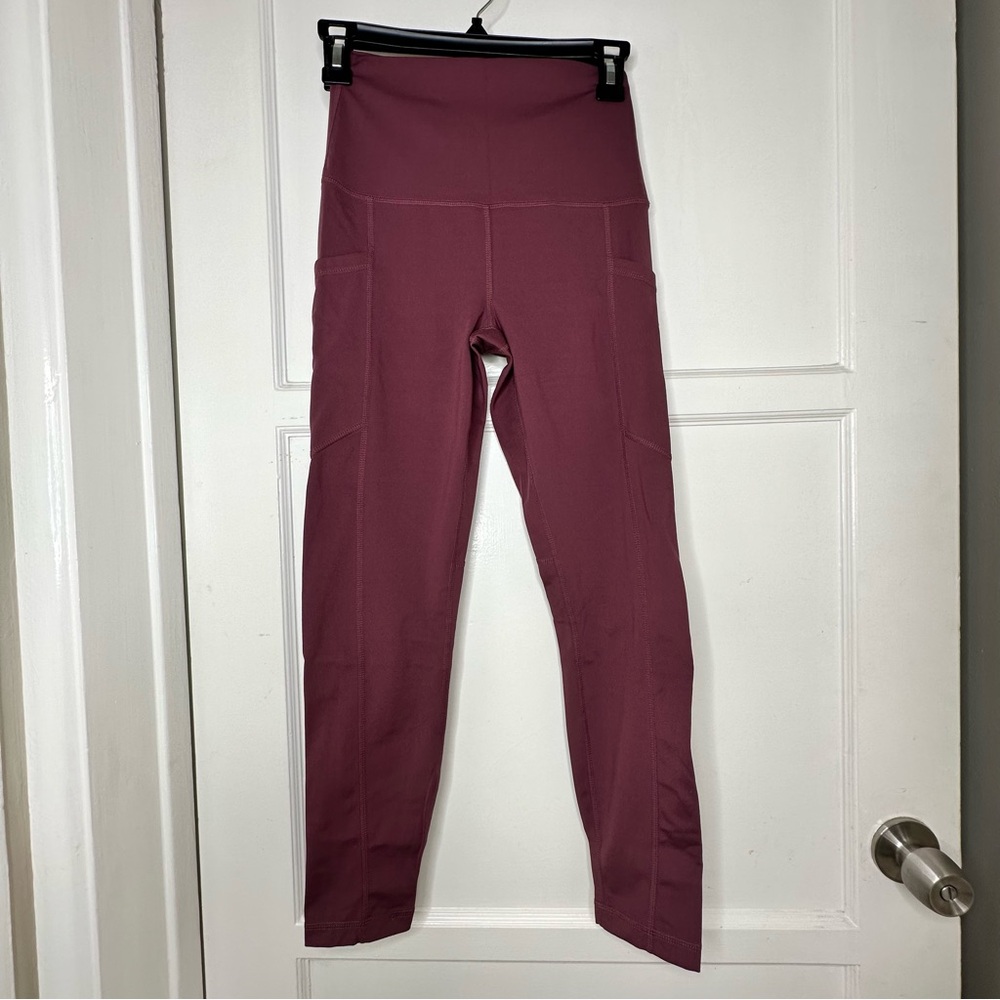 Yogalicious Lux Plum Leggings